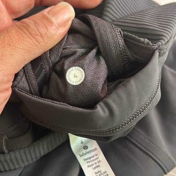 Lululemon Train Free High-Rise Crop 23" Leggings Graphite Grey - Picture 4 of 10